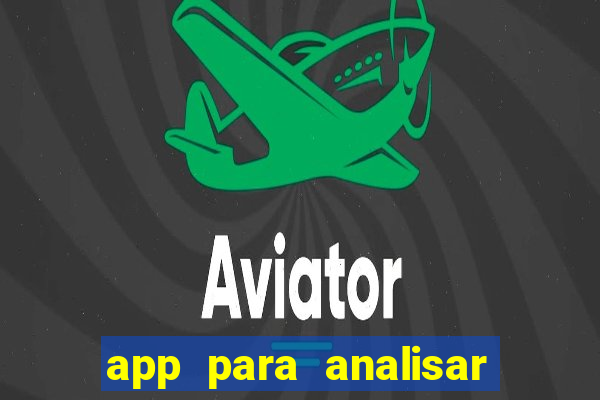 app para analisar jogos de futebol